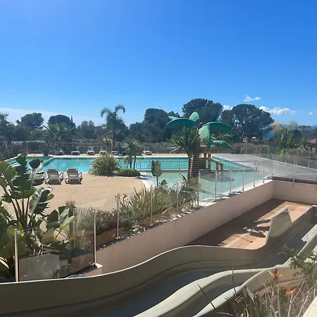 Kemp Mobilhome Neuf Domaine 4 Etoiles Ile D'or Terrasse Et Jacuzzi Prive Vue Exceptionnelle *